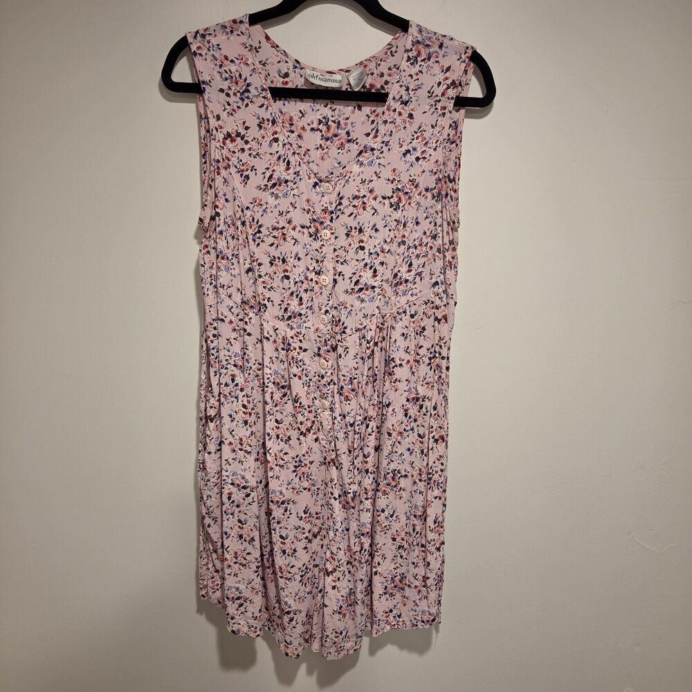 Vintage 90s Maternity Clothes Bundle Dress Top Romper Large Take Nine Motherhood - Picture 8 of 16